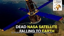 Defunct NASA satellite to crash back to Earth, with a small risk of falling debris