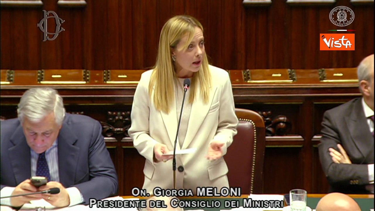 Meloni: Da Conte e Pd propaganda a buon mercato. Molto contenta di essere diversa da voi