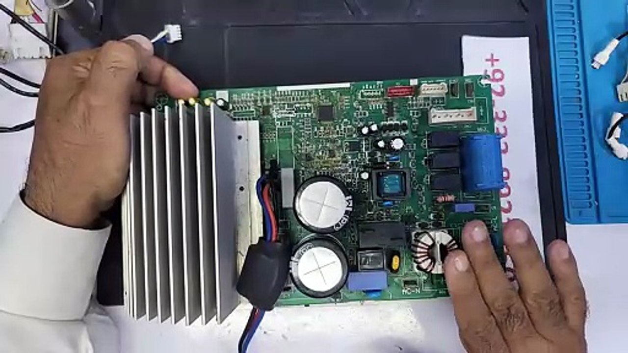 #1130 Orient Dc inverter ac E3 error indoor pcb Dc inverter ac pcb best repairing channel BabarElectronics
