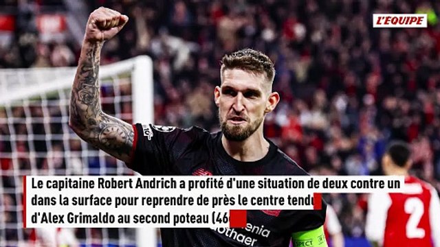 Ballotté par Leverkusen, Arsenal arrache le nul sur un penalty litigieux en Ligue des champions - Foot - Ligue des champions