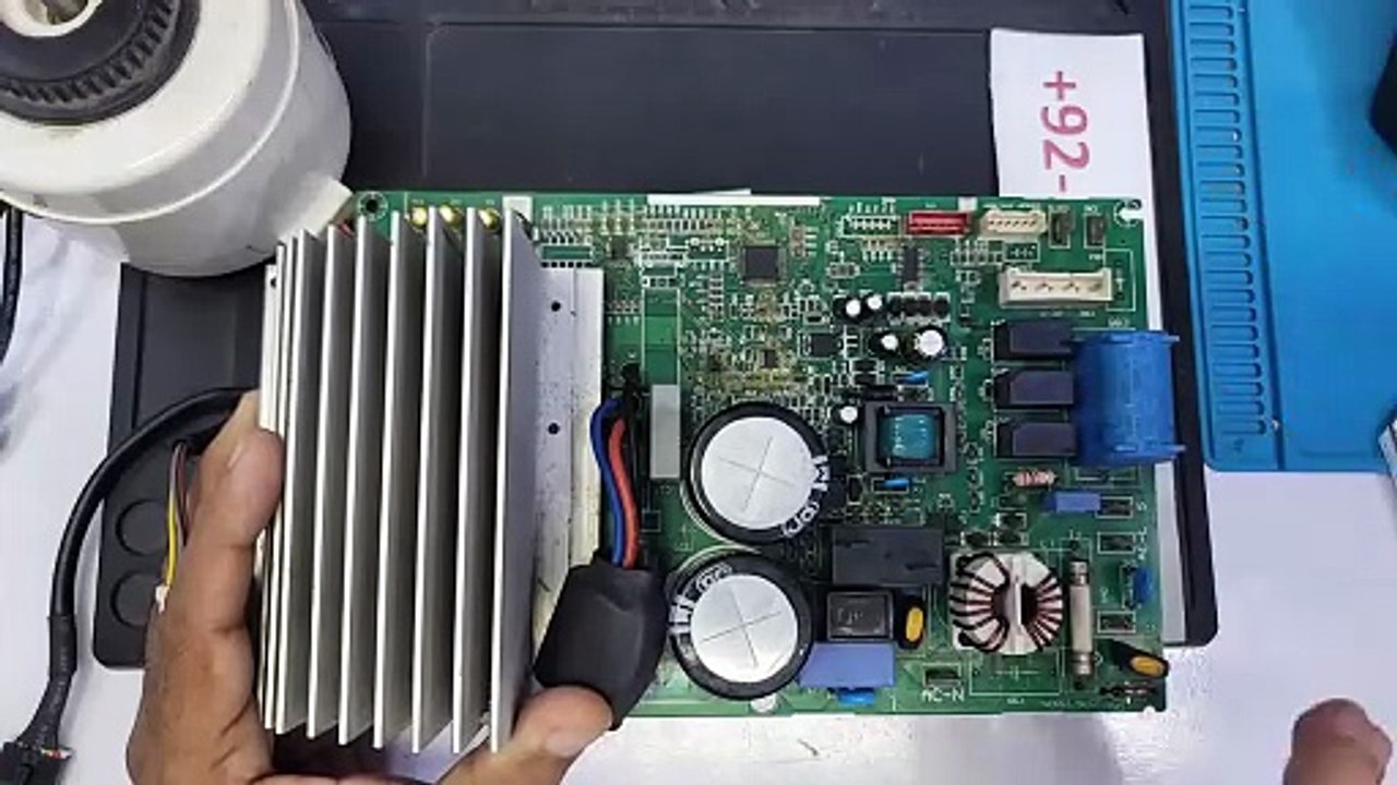 PEL Dc inverter ac E4 error indoor pcb Dc inverter ac pcb best repairing channel Babar Electronics