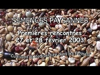 Les semences paysannes