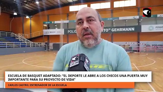 Posadas ya tiene su primera escuela de iniciación deportiva de básquet adaptado en silla de ruedas