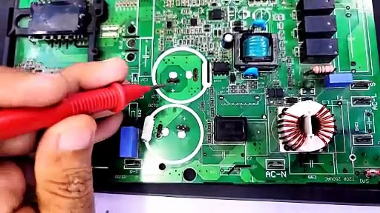 PEL Dc inverter ac F7 error outdoor pcb Dc inverter ac pcb best repairing channel Babar Electronics