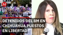 8M Chihuahua: Liberan a hombres detenidos durante la marcha
