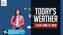 Today's Weather, 5 A.M. | Mar. 12, 2026