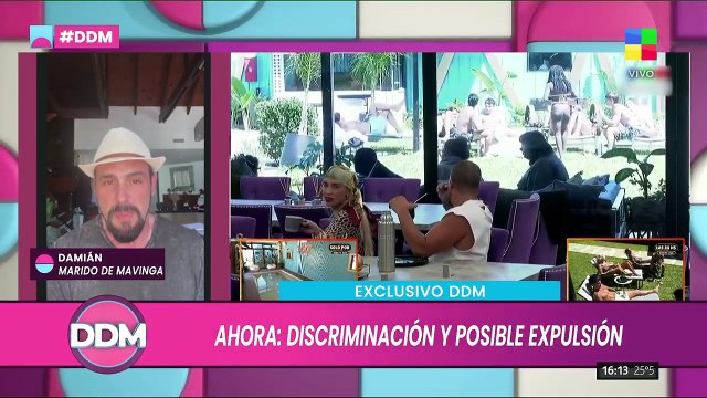 El marido de Mavinga denunciará a Carmiña por los dichos racistas que hizo en Gran Hermano