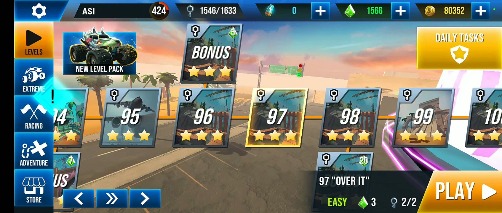 Stunt Car Extreme Level 97 "OVER IT"