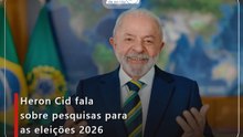 Heron Cid fala sobre pesquisas para as eleições 2026