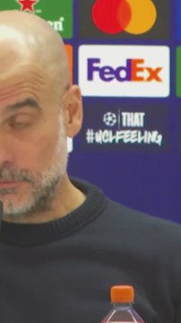 El momento tenso de Guardiola con un periodista en plena rueda de prensa