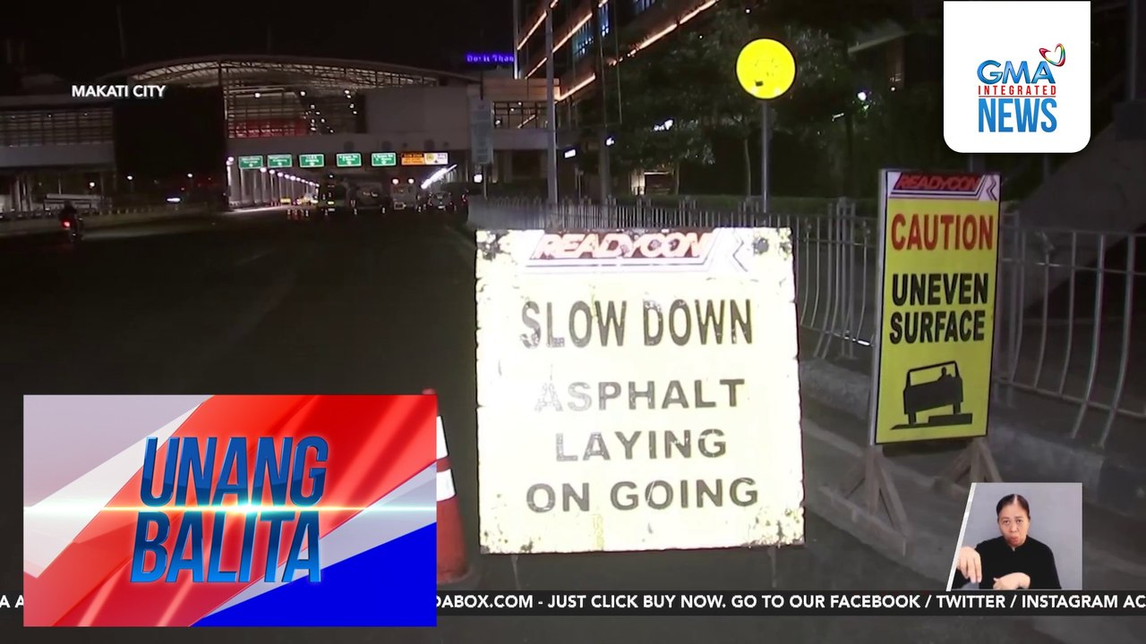 Ilang sidewalk at bike lane na bahagi ng EDSA rehabilitation, ininspeksiyon ng DPWH | Unang Balita