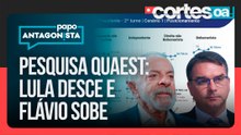 Em nova pesquisa eleitoral, Quaest traz Flávio Bolsonaro à frente de Lula