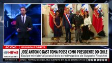 José Antonio Kast toma posse como presidente do Chile