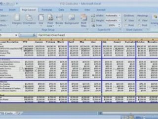 Excel 2007 Demo: Adjusting Page Breaks