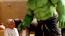 Hulk Meets Poor Grandma in Village ❤️ | Emotional Hulk Story | AI Hulk Village Life