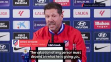 Alvarez right to be uncertain over Atletico future - Simeone