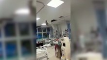 Vídeo mostra paciente caindo do teto de hospital; caso será investigado pela Polícia Civil