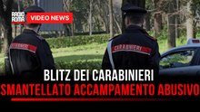 Blitz dei carabinieri a Villa Borghese, smantellato accampamento abusivo
