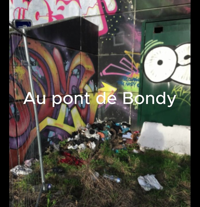 Déchets coins cachés Drancy-Bondy-Bobigny (93)