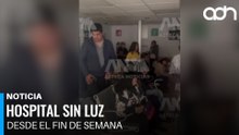 Prometieron un sistema de salud como Dinamarca pero hospital Darío Fernández sigue sin electricidad