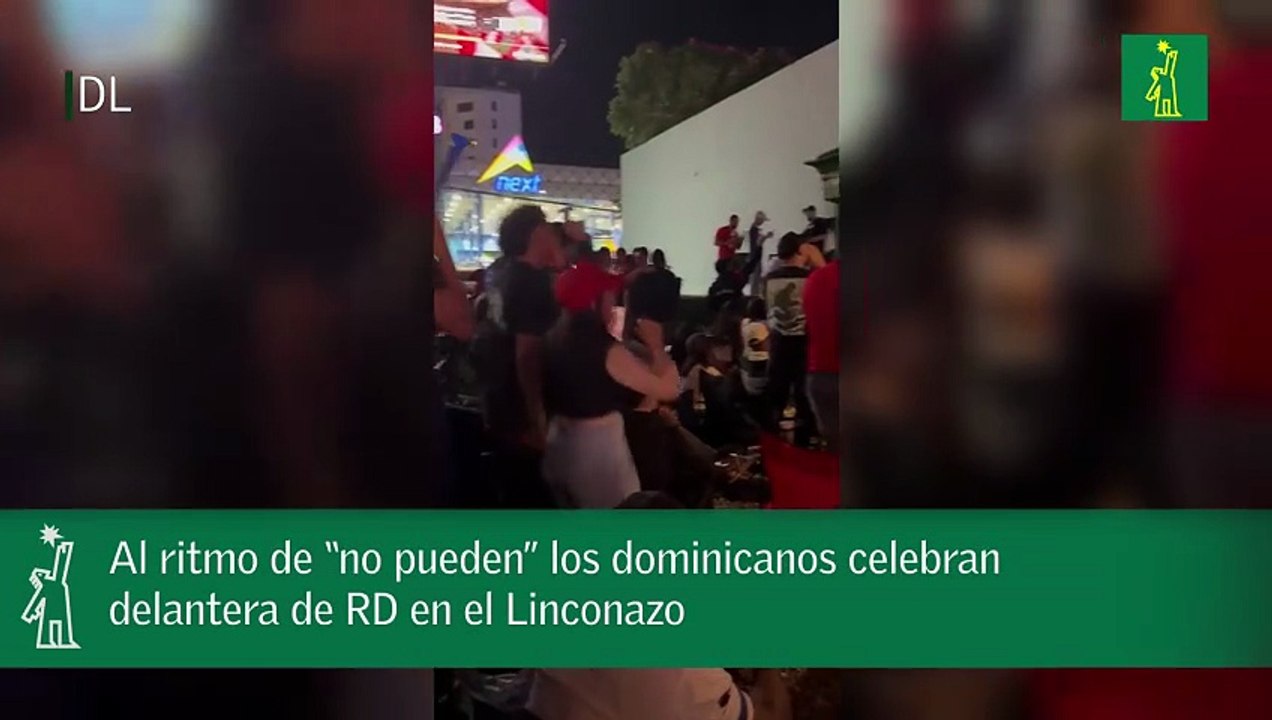 Al ritmo de “no pueden” los dominicanos celebran delantera de RD en el Linconazo