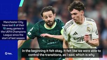 City 'lost control of emotions' in Real Madrid defeat - Bernardo Silva
