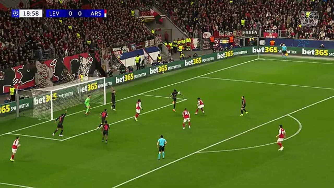 Bayer 04 Leverkusen vs. Arsenal 1x1 Champions League highlights 2026