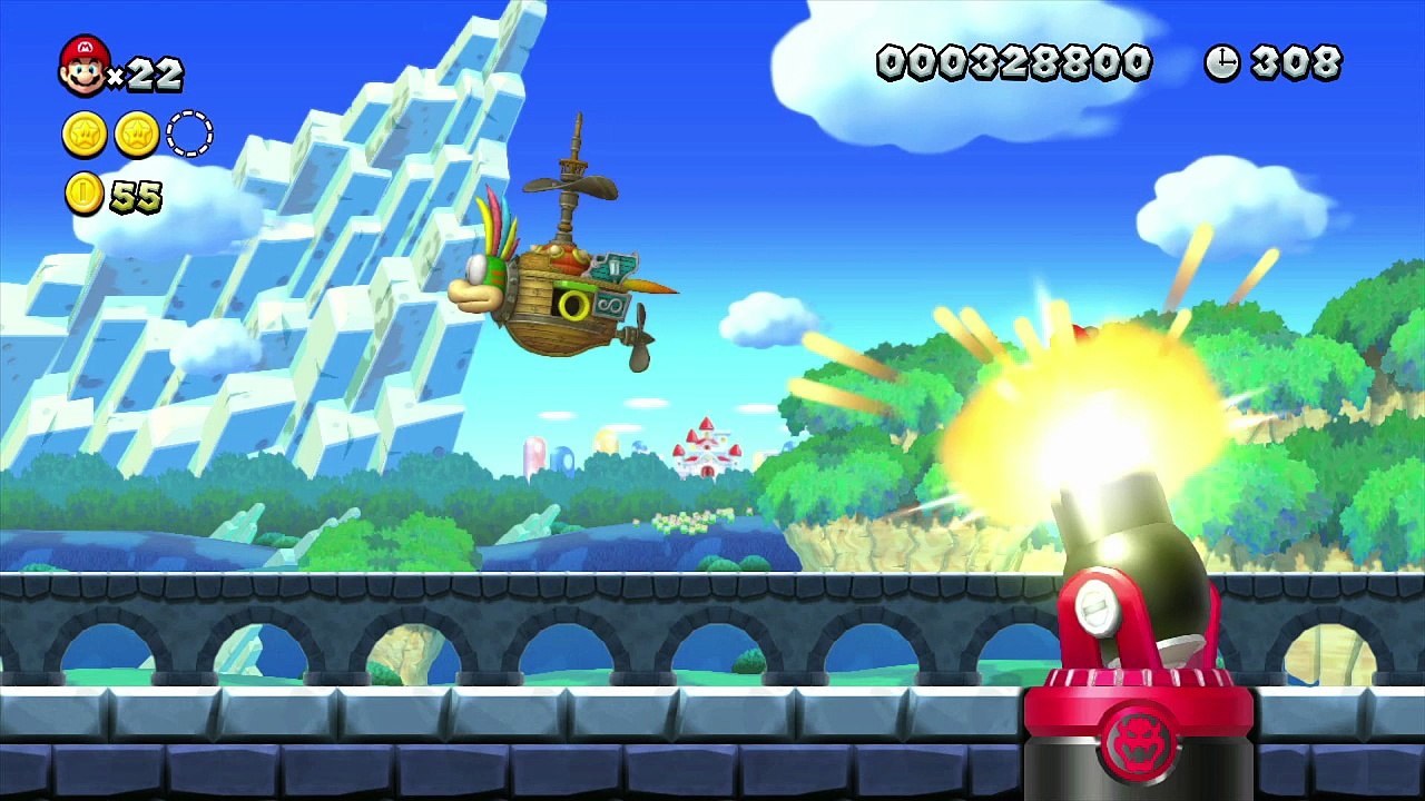 New Super Mario Bross U - Lemmy Koopa