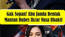 Gak Sopan! Abu Janda Bentak Mantan Dubes Ikrar Nusa Bhakti