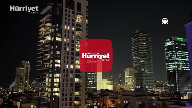 İran'dan fırlatılan misilleme füzeleri nedeniyle Tel Aviv'de sirenler çaldı