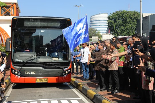 Pemprov DKI Luncurkan TransJabodetabek Blok M-Bandara Soetta