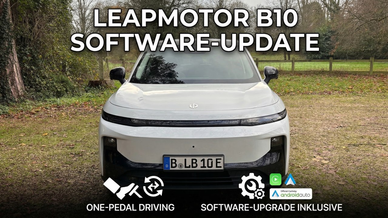 Leapmotor B10: Apple CarPlay & Android Auto jetzt im E-SUV
