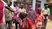 Gaon_mein_mere_Bhabhi_ko_Khatarnak_tarah_se_black_pakka_rang_se_holi_putai_chal_raha_hai_ll_720P