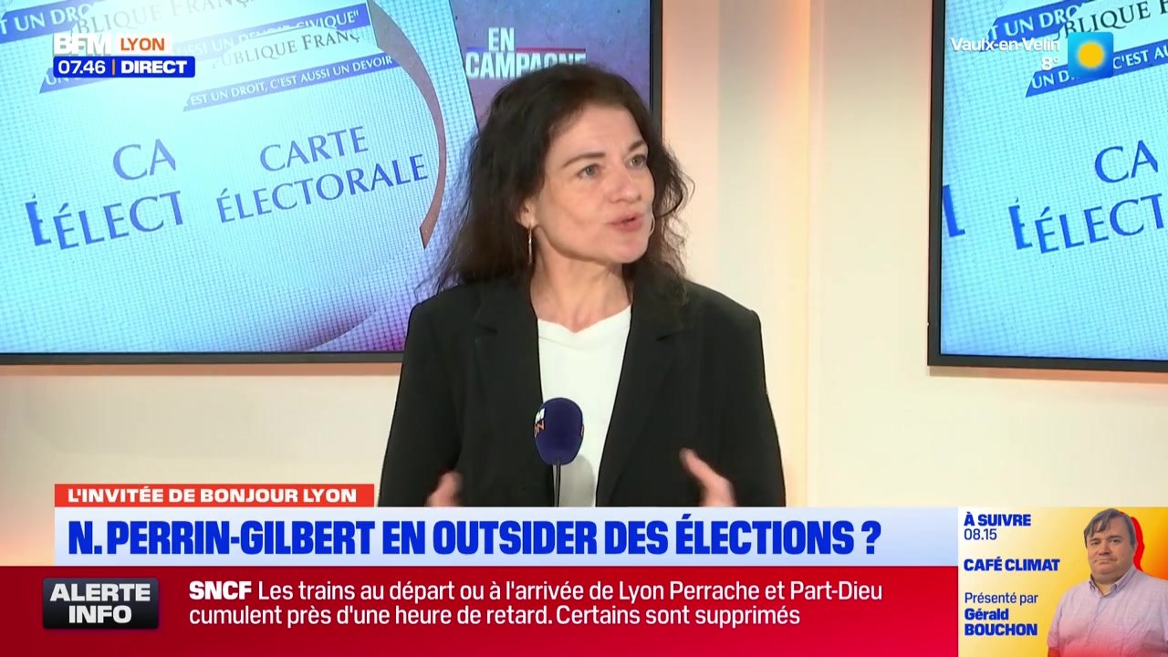 L'invitée de Bonjour Lyon du jeudi 12 mars 2026 - Nathalie Perrin-Gilbert