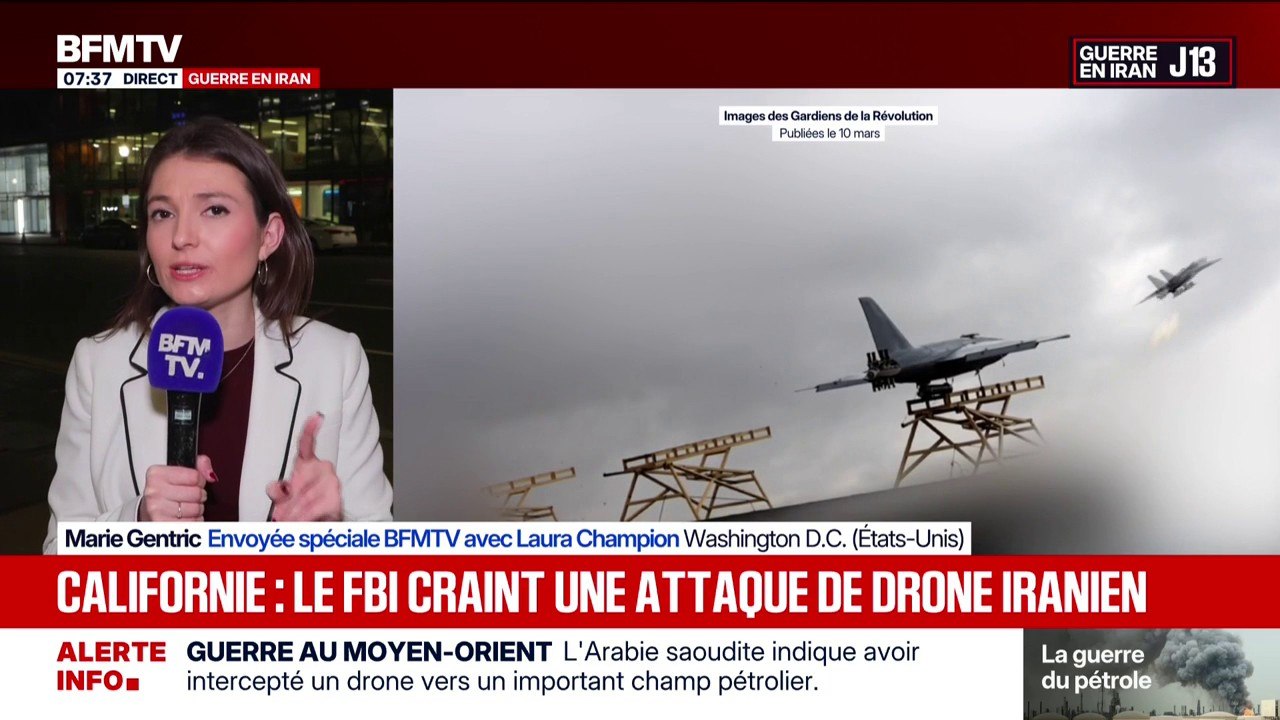 Guerre au Moyen-Orient: le FBI alerte sur le risque d'une attaque de drones iraniens contre la Californie