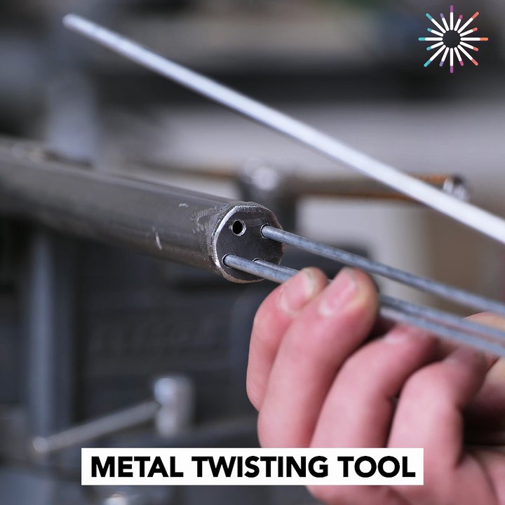Making perfect metal spirals 🔧🌀