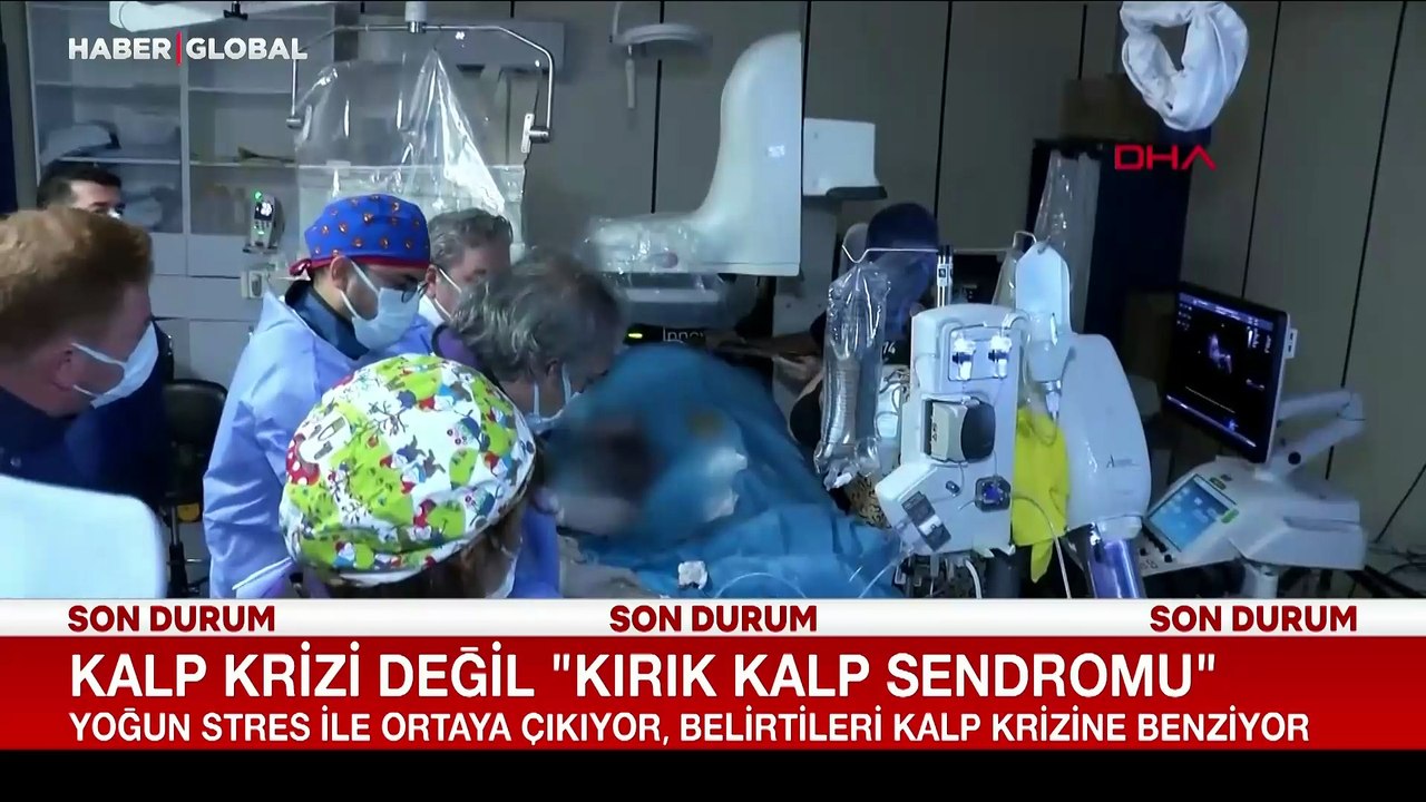 Kalp krizi değil “Kırık Kalp Sendromu”