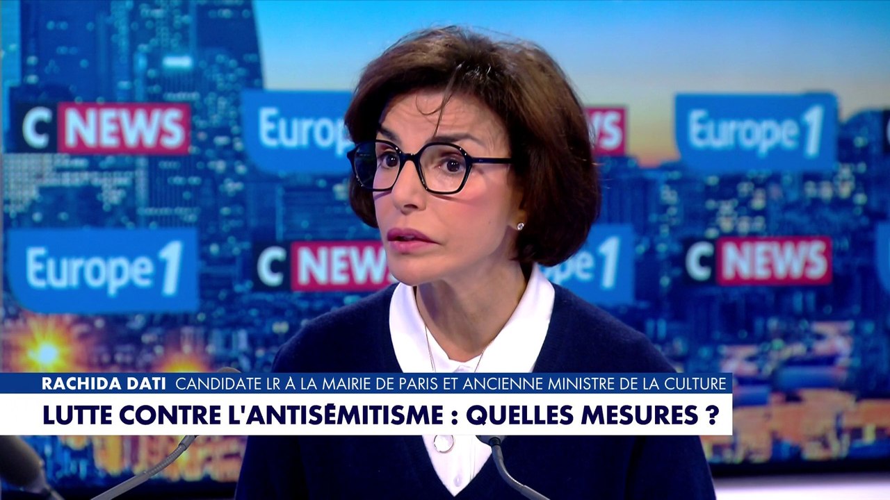 Rachida Dati : «Nos compatriotes juifs sont une cible particulière»