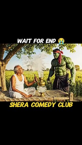 Hulk Meets Old Farmer in Village 😂 | Wait For The End | Funny Hulk Story