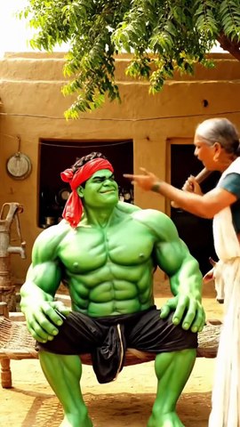 Hulk Reads a Letter With Grandma 😂 | Unexpected Ending | Funny Hulk Story