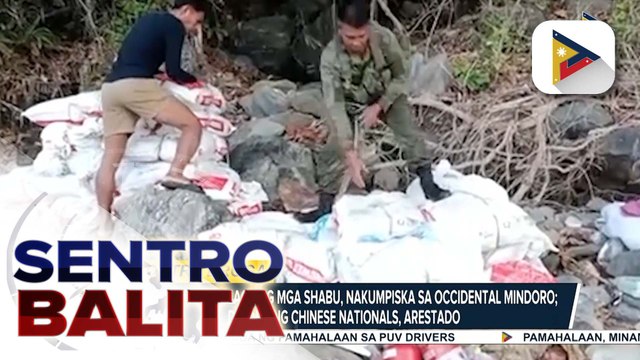 Halos P6B halaga ng mga shabu, nakumpiska sa Occidental Mindoro; 2 Chinese nationals, arestado