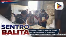 P382M na halaga ng ilegal na cigarette manufacturing materials, nakumpiska ng BIR sa Apalit, Pampanga