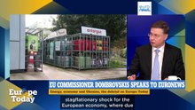 Europe Today: EU Commissioner Dombrovskis weighs in on Iran war and Ukraine