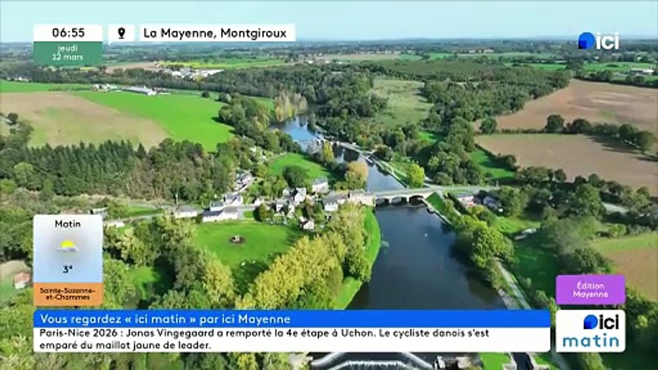12/03/2026 - ici matin par ici Mayenne en vidéo