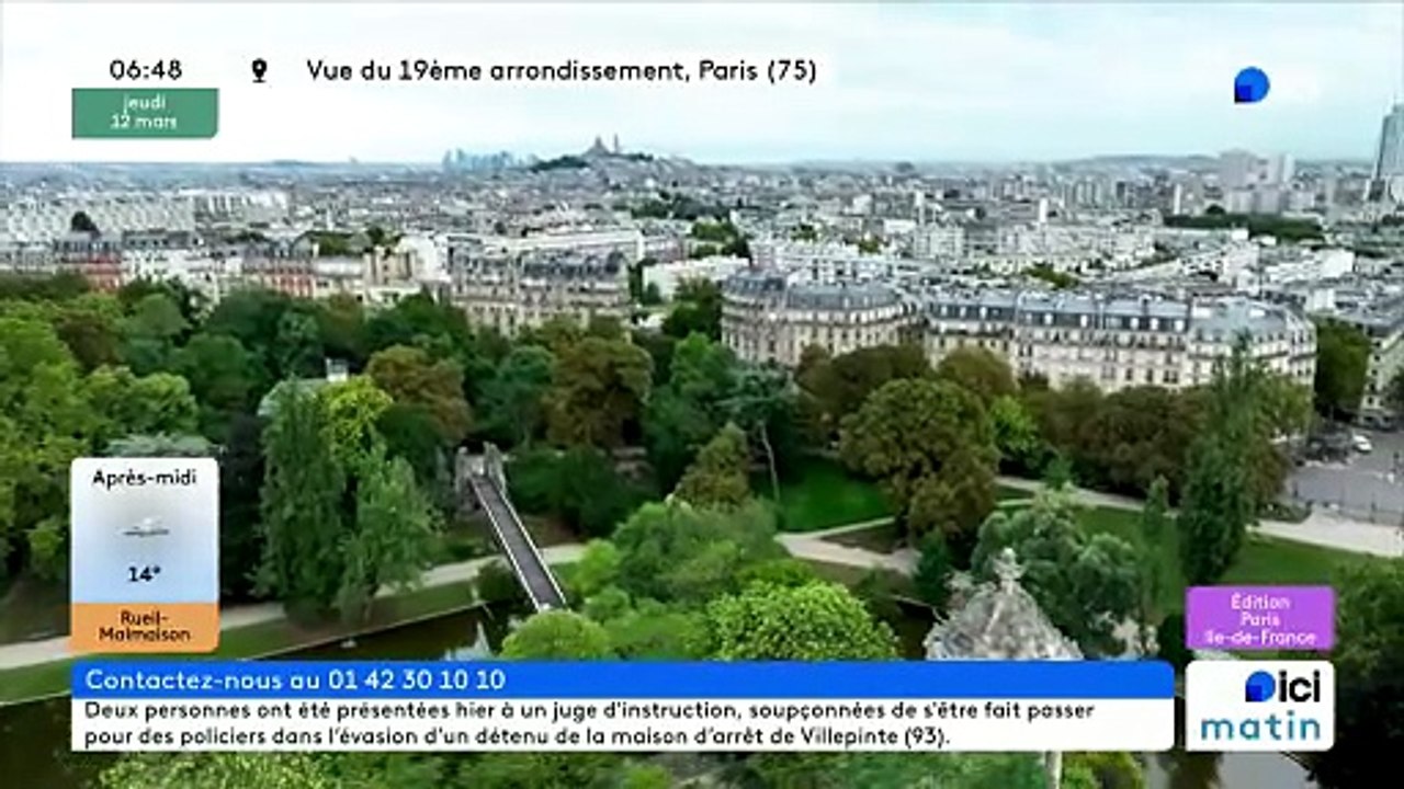 12/03/2026 - ici matin par ici Paris Île-de-France en vidéo