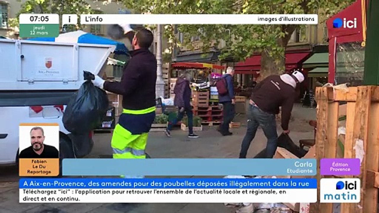 12/03/2026 - ici matin par ici Provence en vidéo