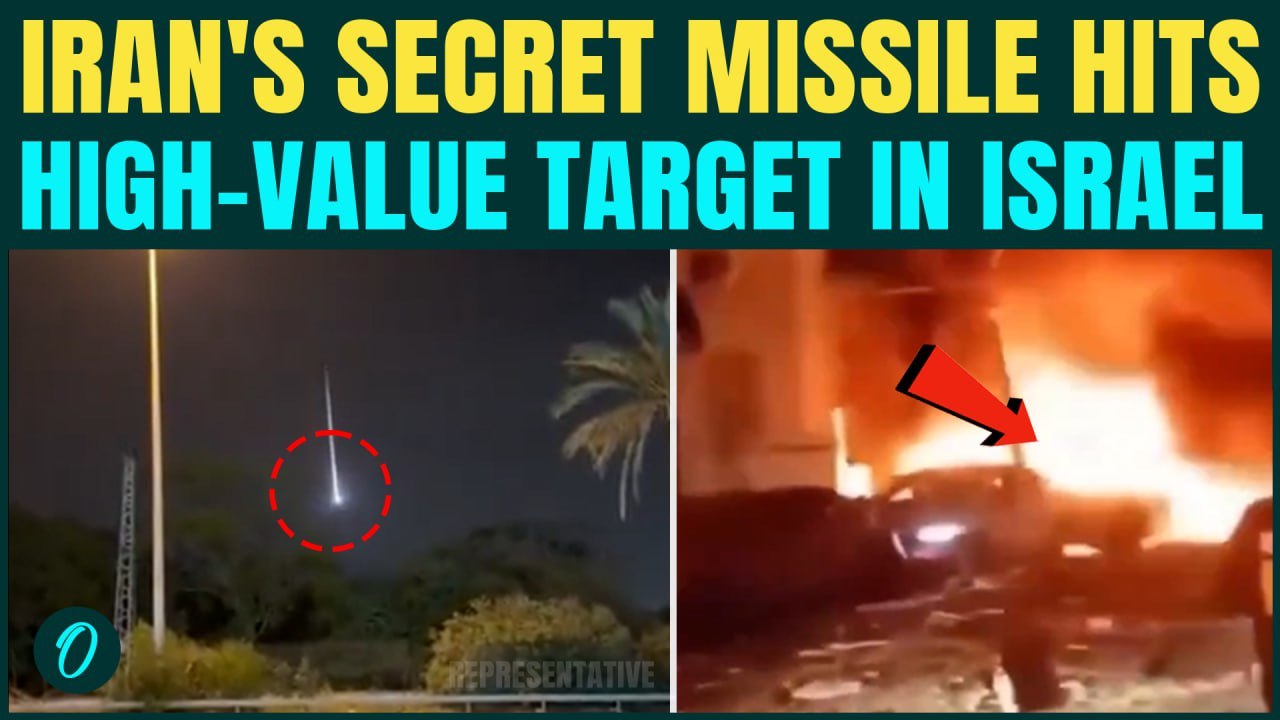 Iran POUNDS Israel With Secret Missile Carrying Ton-Heavy Bombs | Tel Aviv & Haifa Take Direct Hits
