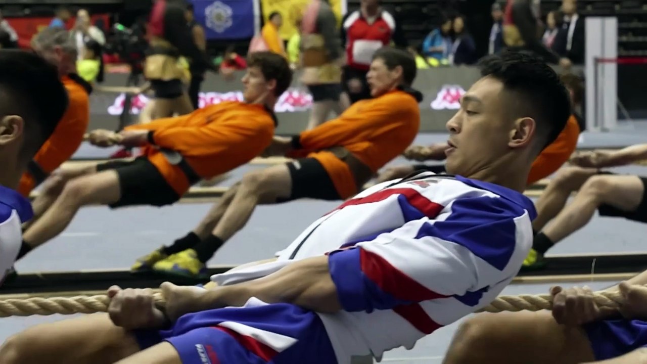 Több mint ezren versenyeznek a tajvani fedettpályás kötélhúzó-világbajnokságon