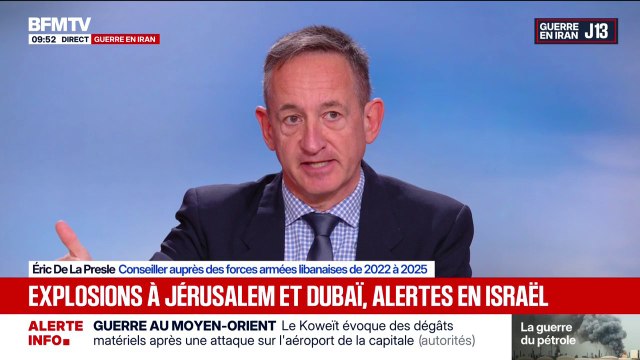Guerre au Moyen-Orient: Le Hezbollah est asséché par ses canaux habituels , selon Eric de Lapresle, conseiller auprès des forces armées libanaises de 2022 à 2025