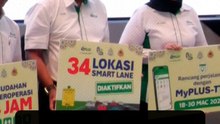 PLUS to activate smart lanes at 34 locations over Hari Raya